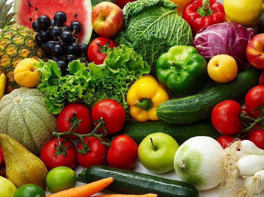 froitas e verduras