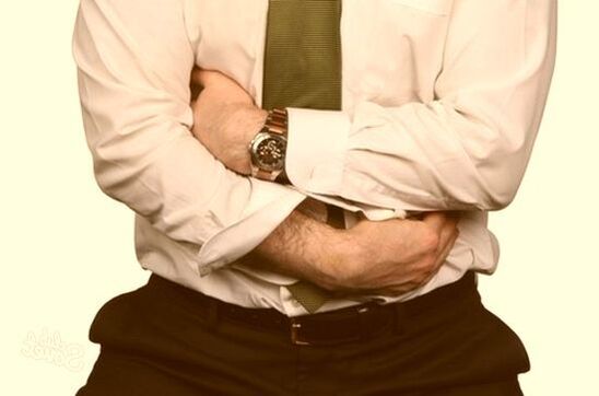 Dor abdominal como síntoma da presenza de parasitos no corpo